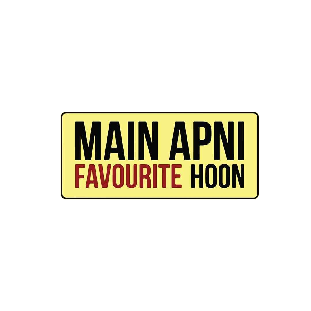 Main Apni Favourite Hoon Sticker